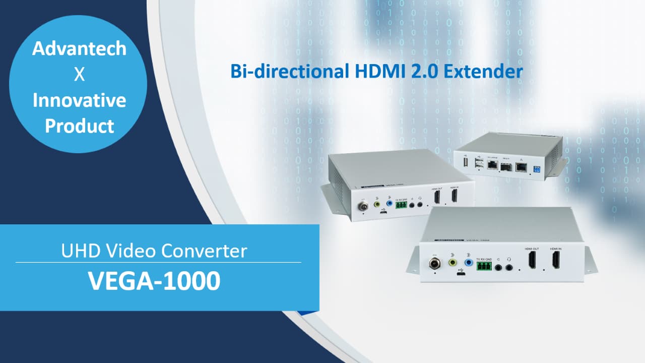 VEGA-1000, Bi-directional HDMI 2.0 Extender
